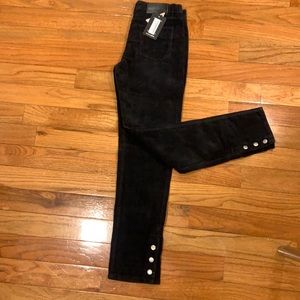 Straight Leg stretch Popper Trouser